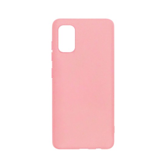 Capa de Silicone para Samsung Galaxy A41 Rosa